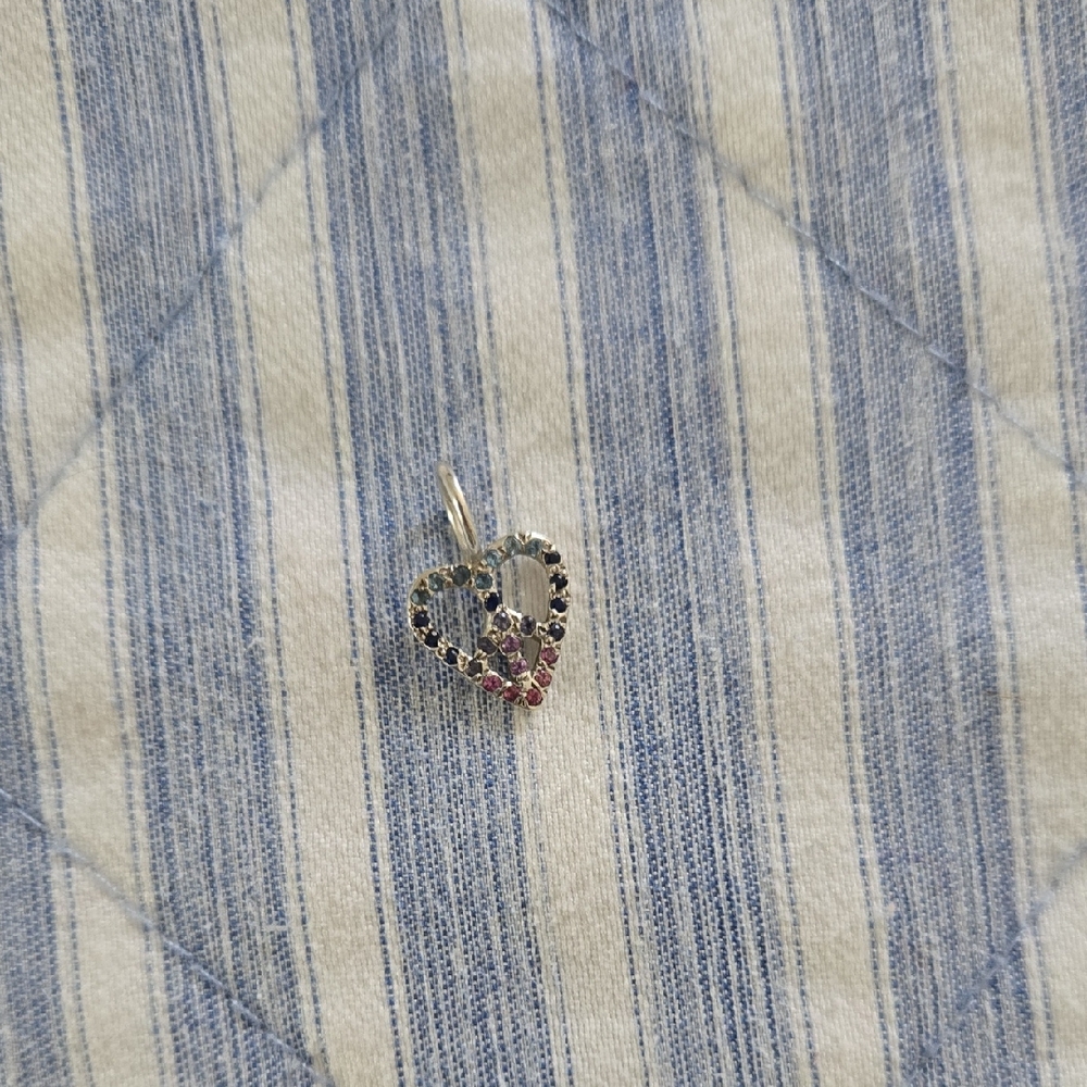 CUSTOM Elisa Solomon PEACE/HEART Pendant